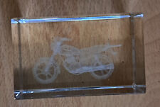 Hologramm motorrad glaswürfel gebraucht kaufen  Rodgau
