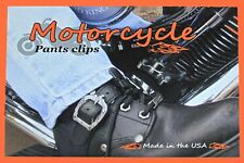 Motorcycle pant clips for sale  Mineral Point
