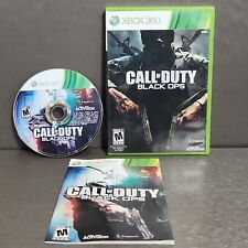 COD Call of Duty Black Ops 1 Xbox 360 EN CAJA probado envío gratuito el mismo día segunda mano  Embacar hacia Mexico