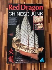 Used, Artesania Latina 1/60 Red Dragon Chinese Junk Wooden Model Ship Kit SEALED PARTS for sale  UK
