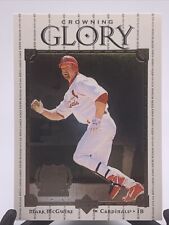 1999 Upper Deck Crowning Glory Mark McGwire Cardinals Barry Bonds SF Giants #CG2 for sale  Shipping to South Africa
