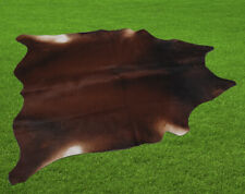 New Cowhide Rugs Area Cow Skin Leather 18.78 sq.feet (52"x52") Cow hide E-5568 for sale  Shipping to South Africa