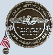 NOVO Marcador de Túmulo Veterano Submarino da Marinha / Suporte de Bandeira - Marinheiro, descanse seu remo! comprar usado  Enviando para Brazil