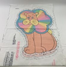 Colchas arco-íris vintage pastel leão arco-íris corte e costura painel de tecido travesseiro de pelúcia comprar usado  Enviando para Brazil