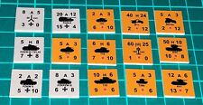 Panzerblitz extra counters for sale  SWINDON
