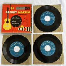 Freddy Martin And His Orchestra Rhythm From Latin America (3) 7" CONJUNTO CAIXA WP 213 comprar usado  Enviando para Brazil