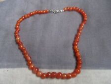 Red agate bead for sale  WANTAGE
