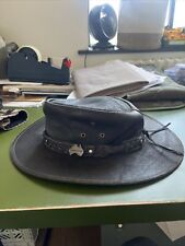 Outback leather hat for sale  LONDON