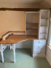 Large wooden desk for sale  STEYNING