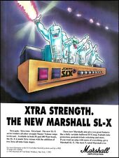 1993 Marshall SL-X JCM 900 SLX amplificador de guitarra anúncio impressão 8x11 amp anúncio , usado comprar usado  Enviando para Brazil