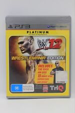 Playstation 3 WWE 12 PS3 Game Wrestlemania Edition luta livre completa (t04) comprar usado  Enviando para Brazil