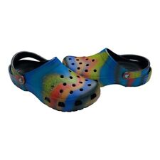 Used, Crocs Classic Multicolored Spray Dye Clog 208054-0C4 Size M9/W11 for sale  Shipping to South Africa