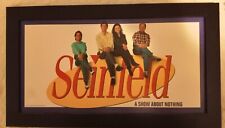 Used, Seinfeld Wall Art FRAMED - Full Cast Sitting On Logo - 11" x 18" for sale  Shipping to South Africa
