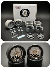 Conjunto de rodas tipo Geronimoworks Vossen M-X1 com pneus (várias dimensões) 1:24 comprar usado  Enviando para Brazil