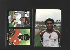 Lot of 2 Eusebio Rare Cards Calendar Adega 74 1986 SL Benfica Fernando Gomes comprar usado  Enviando para Brazil