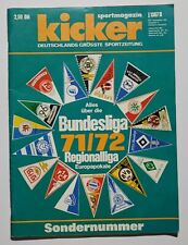 Kicker sonderheft bundesliga gebraucht kaufen  Langweid a.Lech