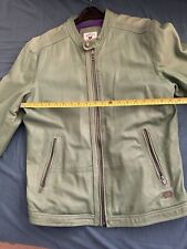 Diesel leather jacket for sale  SHEFFIELD