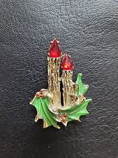 Christmas brooch candles for sale  Simi Valley