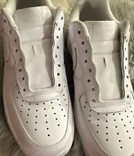 Talla 8 - Nike Air Force 1 Low '07 Blanco SIN CORDONES, usado segunda mano  Embacar hacia Argentina