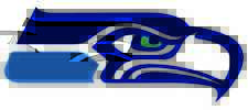 Seattle seahawks vinyl for sale  Shipping to Ireland