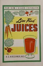 Live food juices for sale  Cullman
