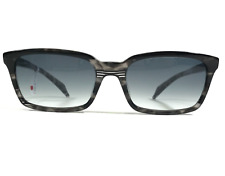 Óculos de sol Morgenthal Frederics 348 MARC cinza retângulo tartaruga com lentes azuis, usado comprar usado  Enviando para Brazil