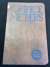 1926 orifice meters for sale  Springfield