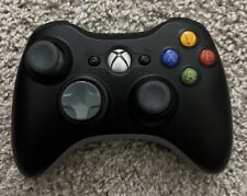 OEM Microsoft Xbox 360 Controller Black Model 1460 Tested New thumbsticks! for sale  Shipping to South Africa