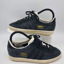 Używany, Adidas Gazelle Trampki Rozmiar 4 Uk Gym Kick Run Walks Unisex Czarne na sprzedaż  PL