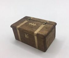 Dolls House Small Wooden Chest, used for sale  Shipping to South Africa