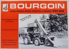 Prospectus brochure bourgoin d'occasion  Auneau