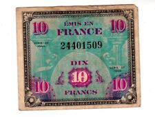 Billet francs serie d'occasion  France