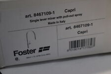 Grifo de cocina Foster Capri mezclador de una sola palanca con spray extraíble 8467109-1, usado segunda mano  Embacar hacia Argentina
