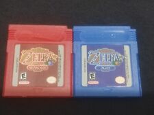 Gameboy Color Legend of Zelda Oracle of Seasons e Oracle of Ages, usado comprar usado  Enviando para Brazil