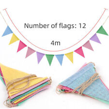 Triangle flags bunting for sale  Shipping to Ireland