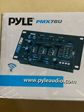 Used, Pyle Bluetooth 3 Channel Compact DJ Sound Board Mixer System W/ Talkover Mic for sale  Shipping to South Africa