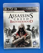 Assassins Creed Brotherhood Playstation 3 PS3 Black Label Completo con Manual en Caja segunda mano  Embacar hacia Mexico