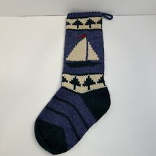 Wool blue sailboat for sale  Syracuse