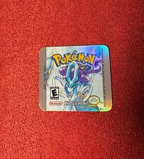 Etiqueta de cartucho Pokemon Crystal Game Boy *holográfica*, usado comprar usado  Enviando para Brazil