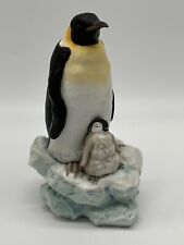 Estatueta de pinguins imperadores porcelana fina coleção Expedição Polar Maruri comprar usado  Enviando para Brazil