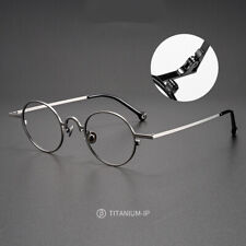 Monturas ultraligeras retro redondas de titanio de 10,3 g gafas vintage, usado segunda mano  Embacar hacia Argentina