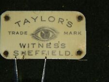 Eye witness taylor for sale  BIRMINGHAM