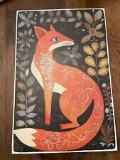 Fox folk art for sale  Shipping to Ireland