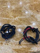Usado, Um par de cabos de alto-falante Monster Cable série Z bi-fio — comprimentos de 10 pés comprar usado  Enviando para Brazil
