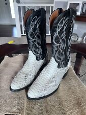 dan post genuine python boots for sale  Wichita