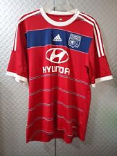 Camiseta deportiva Adidas del Olympique Lyonnais Lyon Away 2013 2014 fútbol americano segunda mano  Embacar hacia Argentina