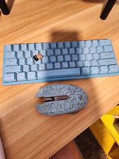 Ziyoulang Wireless Rainbow Gaming Keyboard And Mouse Combo w/87 Key for PC Mac, used for sale  Shipping to South Africa