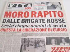 Giornali storici rapimento usato  Italia