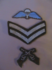 Military badge crossed for sale  FAREHAM