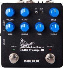 NUX Melvin Lee Davis NBP-5 Dual Switch Pedal de Baixo Pré-amplificador de Baixo, Caixa DI, Carregador IR comprar usado  Enviando para Brazil